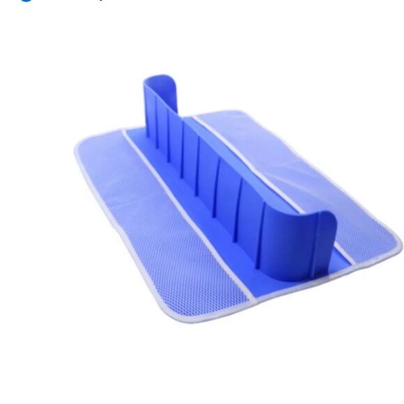 1X Waterproof Splash Plate Bathtub Guard Blue NEW - Picture 1 of 7